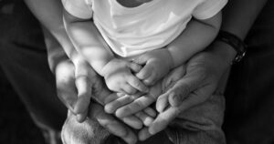 Plano family of multiple generations receiving family chiropractic care together